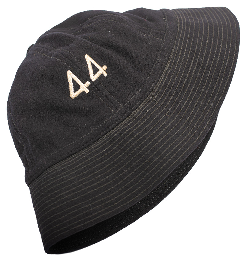 Crew hat from 1944, gift of James S. Stevens, Jr.’44