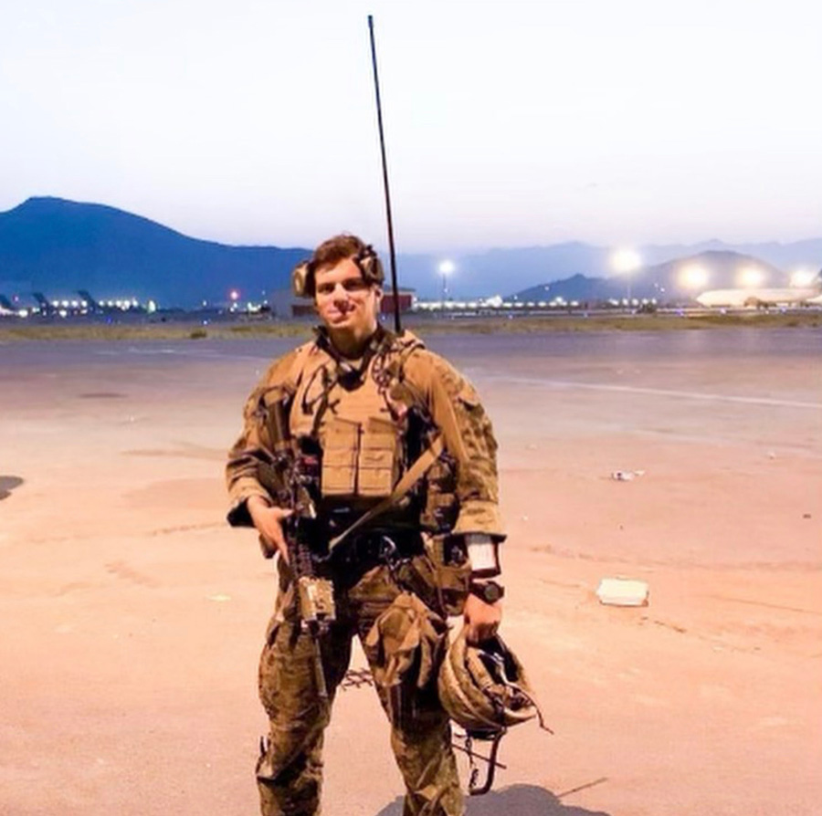 Zachary Griffiths ’16 in Afghanistan