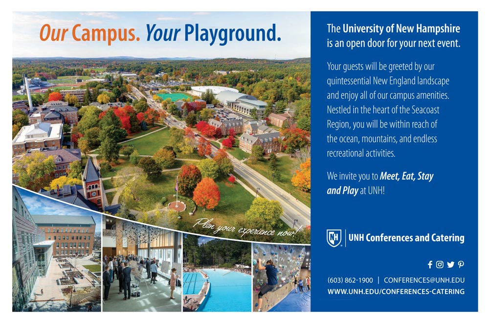 UNH Catering and Conferences Advertisement