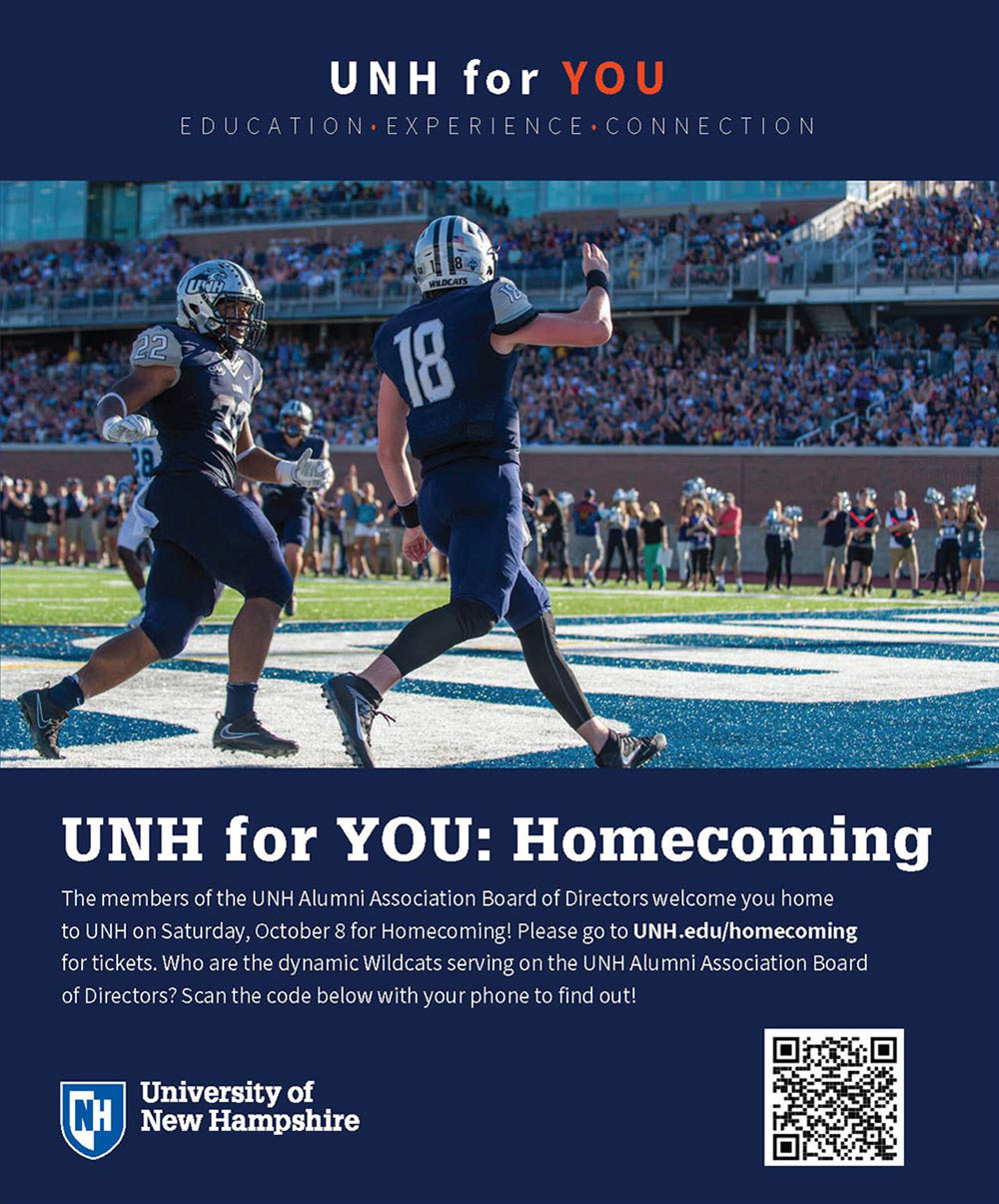 UNH for YOU: Homecoming Advertisement