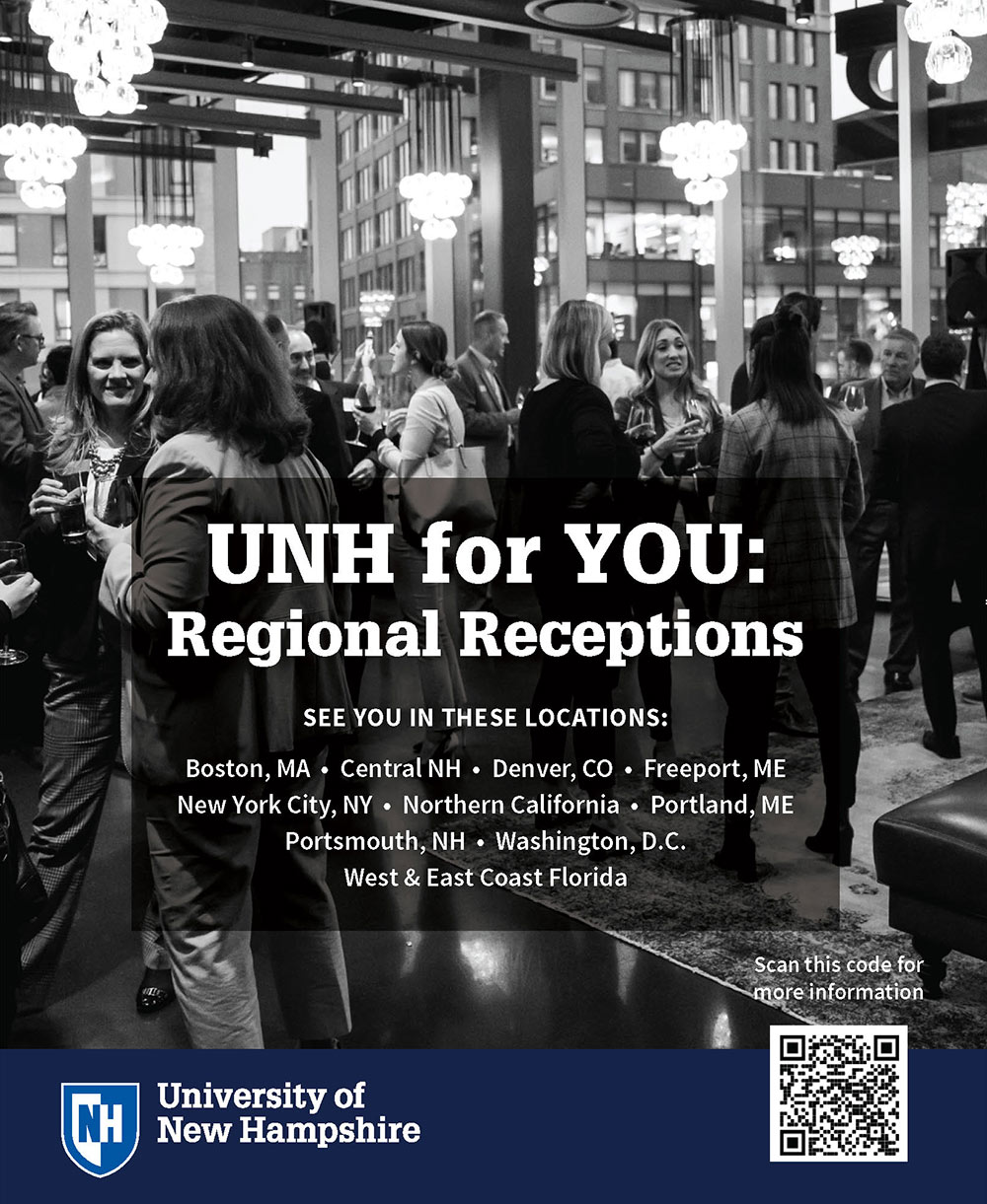 UNH for YOU: Regional Receptions Advertisement