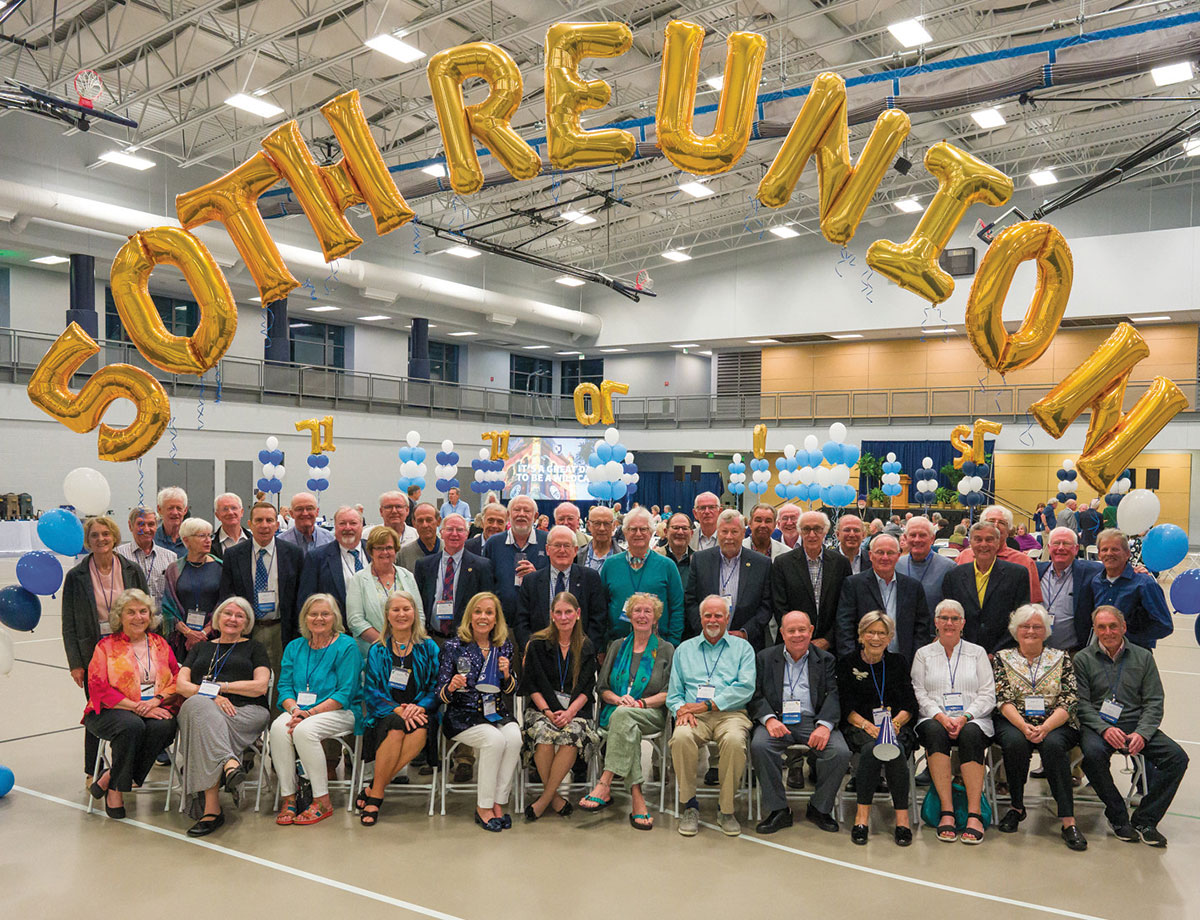 Nearly 200 alumni from the classes of 1970, 1971 and 1972 came out for their joint 50th reunion this June, marking the milestone by catching up with old friends, visiting favorite campus haunts, and supporting the next generation of Wildcats