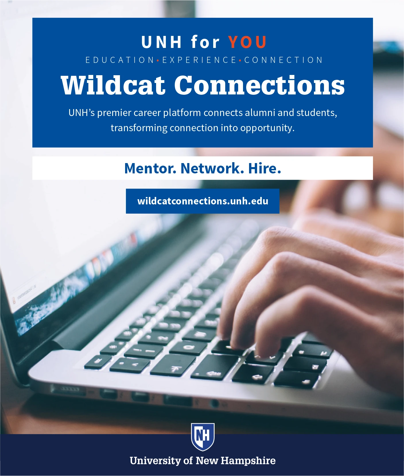 UNH Wildcat Connections Advertisement