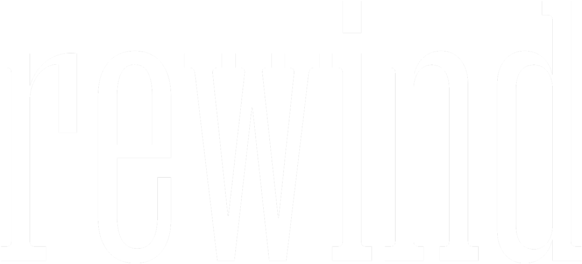 Rewind typography