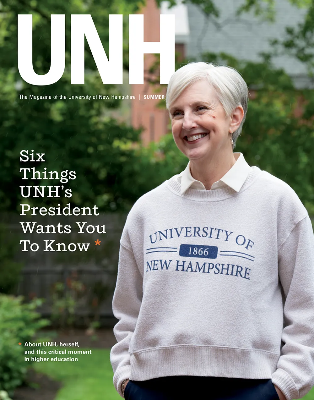 UNH Summer 2025 cover